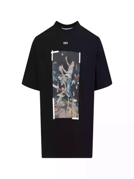 Off-White Pascal Print Slim Tee In Black – OWS007