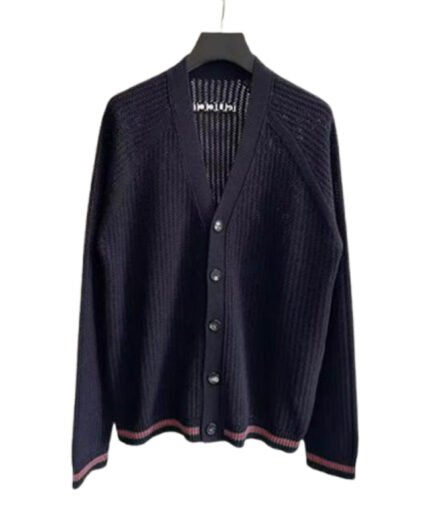 Gucci Cardigan with Sylvie Web Stripes Knitwear – GCK060