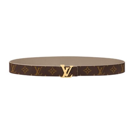 LOUIS VUITTON LV INITIALES 30MM REVERSIBLE BELT MONOGAM – LBE086