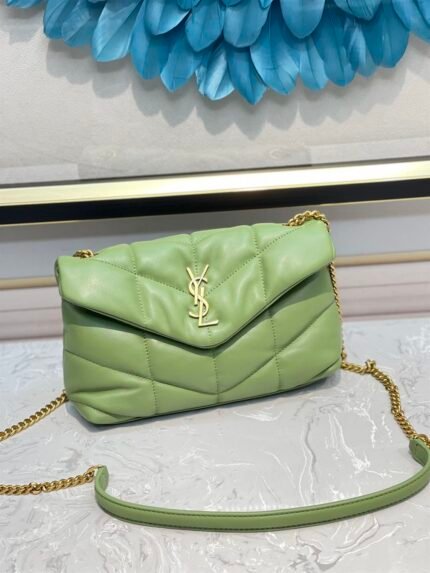 YSL PUFFER TOY MINT GREEN BAG – YB019